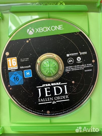 Star Wars Jedi: Fallen Order диск для Xbox One