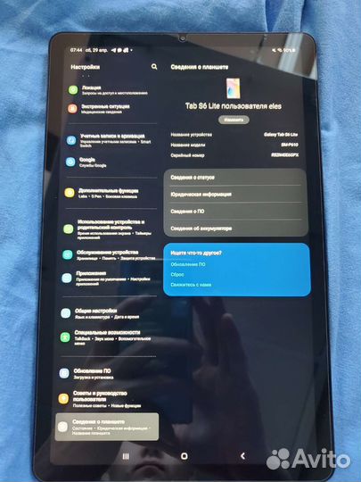 Samsung galaxy tab s6 lite