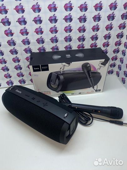 Блютуз колонка original с микрофоном,мощная Hoco