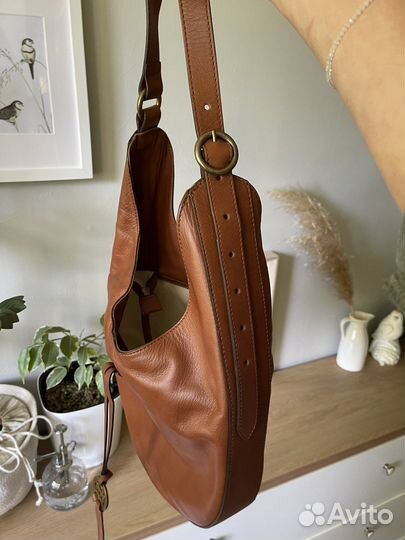 Сумка кожа massimo dutti