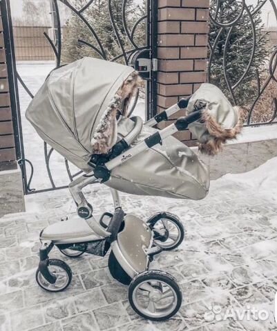 Зимний комплект на коляску mima xari