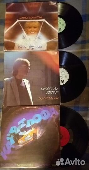 Виниловые пластинки Болгария и Чехословакия