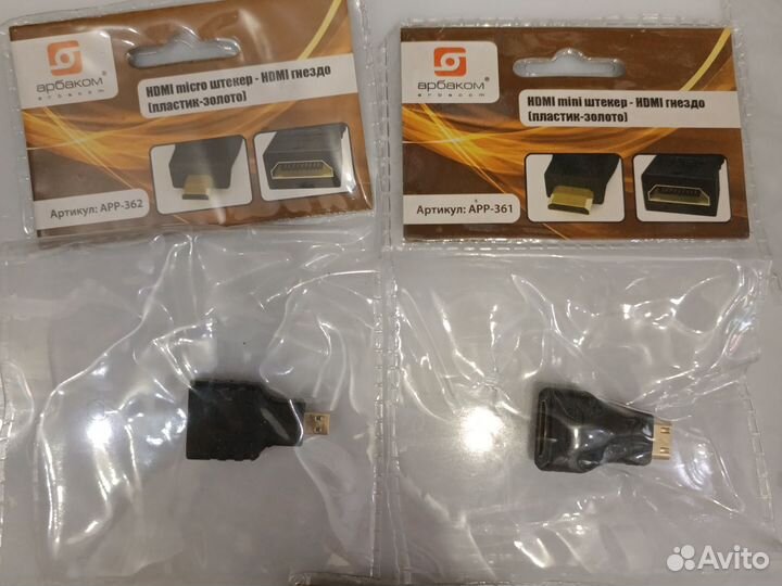 Переходник, адаптер hdmi-dvi, dvi-vga, hdmi-mini