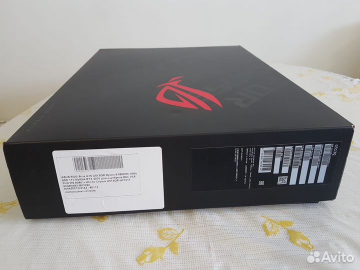 Игровой ноутбук Asus Rog Strix G15 G513QR-HF101T