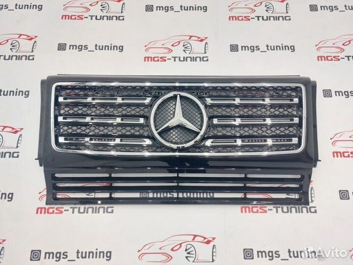 Решетка радиатора в стиле GLS на G-Class W463