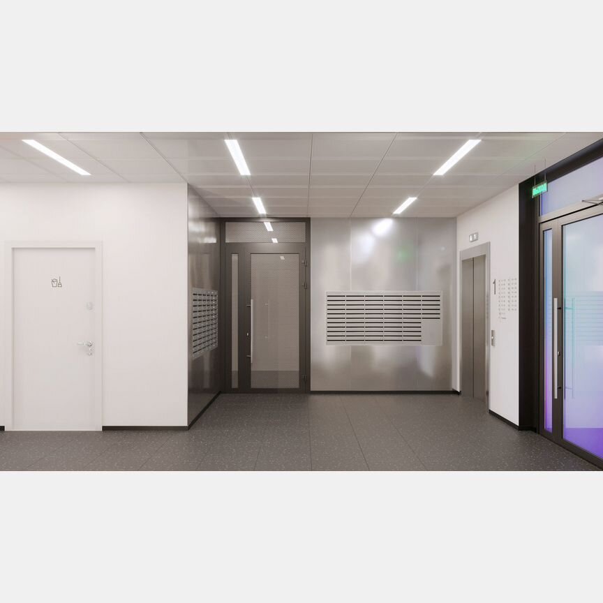2-к. квартира, 51 м², 4/9 эт.