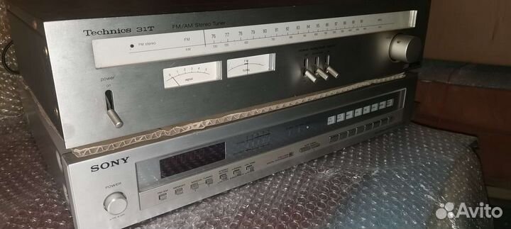 Тюнер Technics, Pioneer, Sony