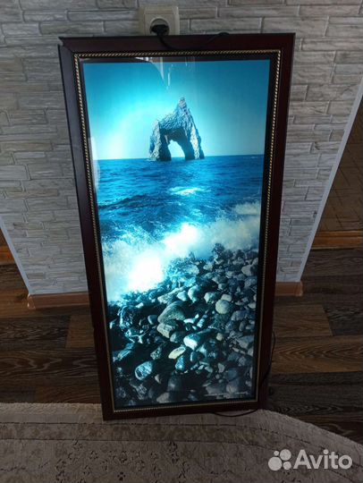 Картина светильник