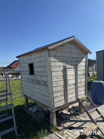 Деревянный домик