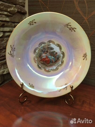 Тарелка из сервиза Мадонна гдр фарфор