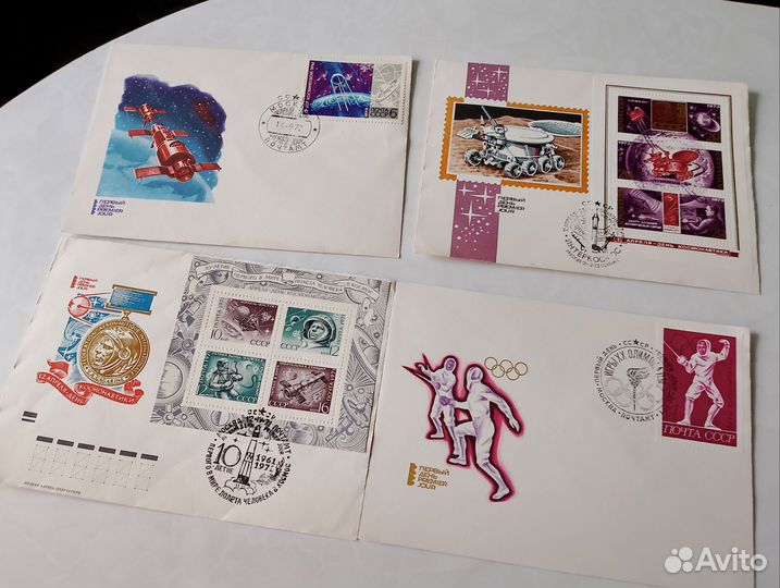 Почтовые конверты СССР