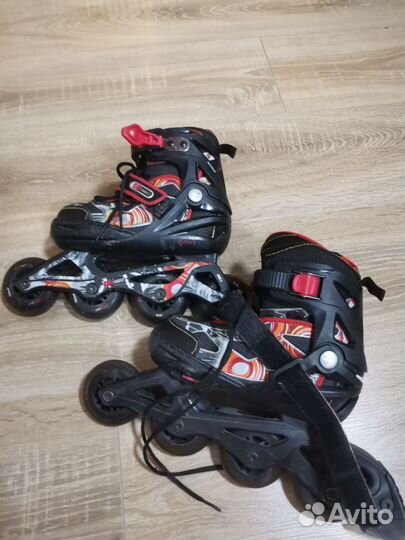 Роликовые коньки детские раздвижные