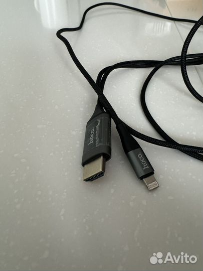 Кабель Hoco hdmi lightning