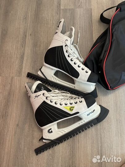 Коньки graf Super 111 41 размер