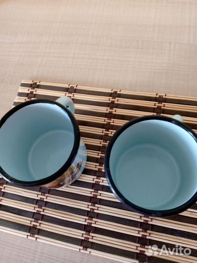 Кружки эмалированные СССР