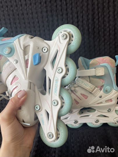 Ролики для девочки раздвижные