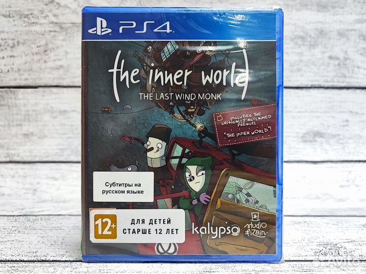 The Inner World -The Last Wind Monk (PS4) NEW