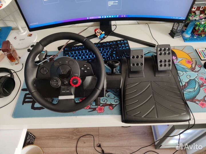 Игровой руль Logitech Driving Force GT