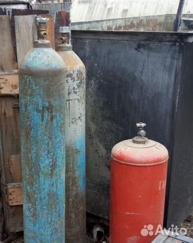 Газовый баллон 50 литров, кислородный 40 л