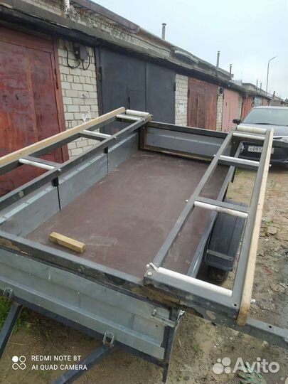 Ложементы для перевозки лодки катамарана