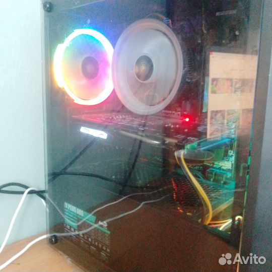 Игровой пк, на i3 7100,gtx 1650