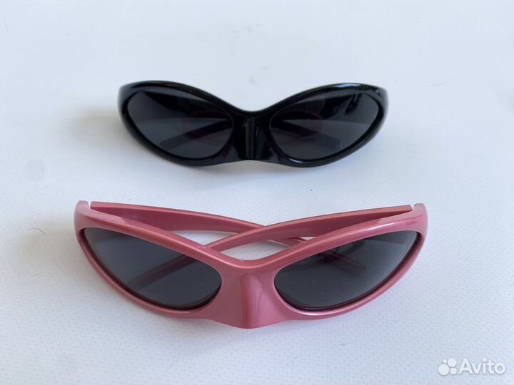 Очки имиджевые в стиле Balenciaga, Prada