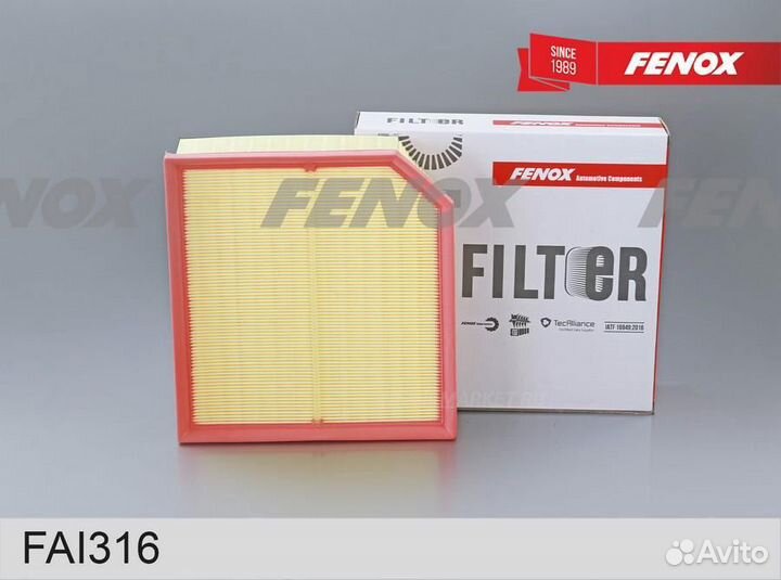 Fenox FAI316 Фильтр воздушный