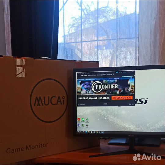 Новый игровой монитор 200 Hz 24 дюйма 1080р