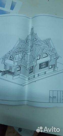 Готовый проект кафе, дома часть А