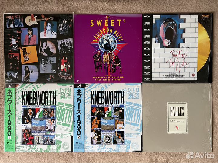 LD Диски LaserDisc только музыка