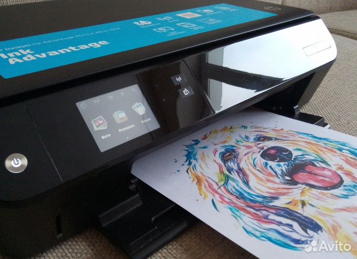 Принтер (мфу) HP Deskjet 4515 + картриджи