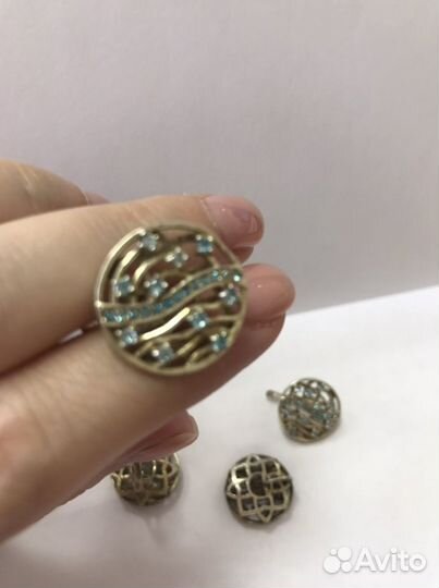 Серебряный комплект