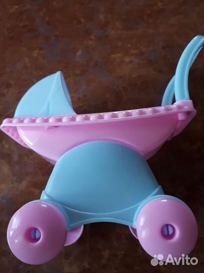 Пупс ГДР, с коляской