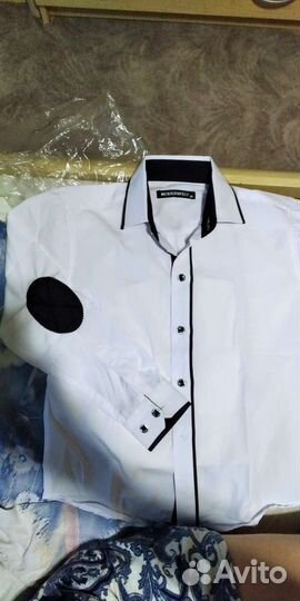 Рубашка для мальчика 128