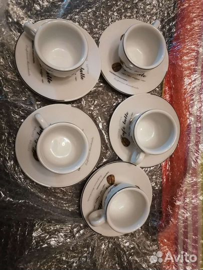 Кофейный сервиз на 5 персон