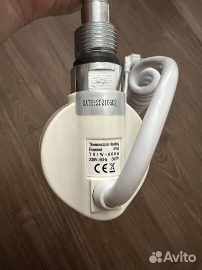 Тэн для полотенцесушителя с терморегулятором 600w