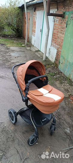 Детские коляски 2 в 1 эко кожа