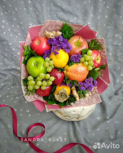 Букет из фруктов, съедобный букет