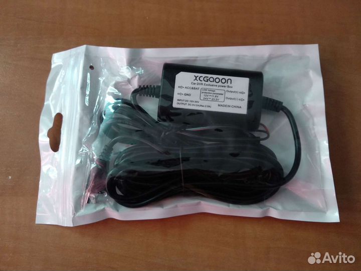 Блок питания для регистраторов в авто 12В на 5В