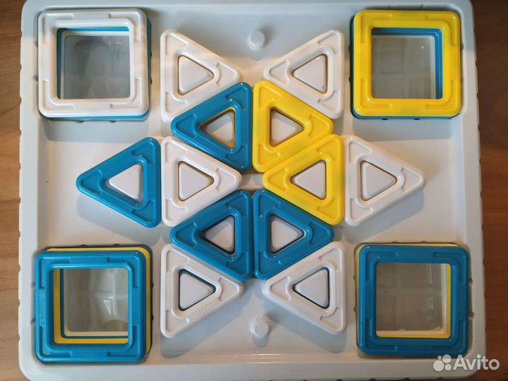 Детский магнитный конструктор.magformes
