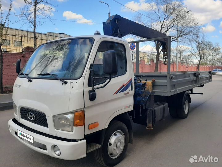 Hyundai HD78 с КМУ, 2010