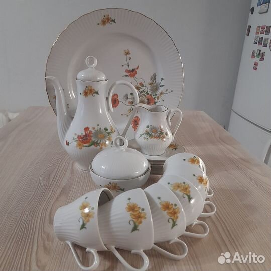 Кофейный сервиз Германия Илменау