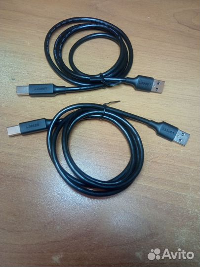 Кабель Ugreen USB 2.0 Type A - Type B (1 метр)