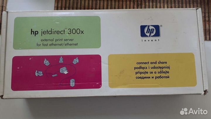 Print server hp jetdirect 300x сервер печати
