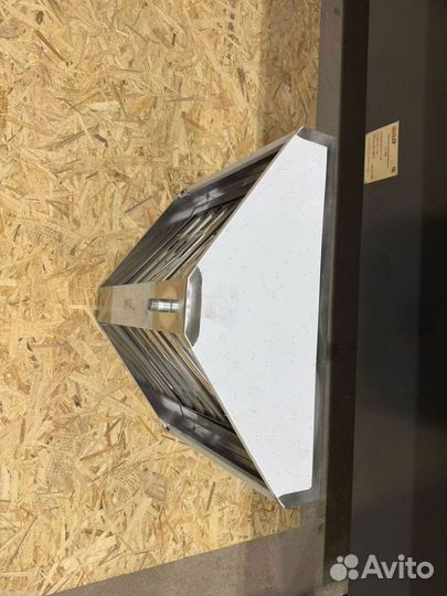 Зонт вытяжной из нержавейки