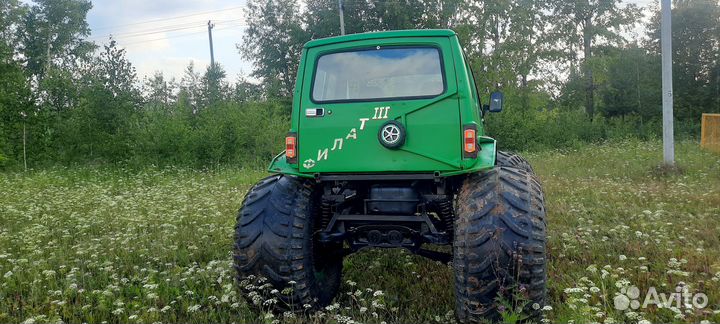 Вездеход болотоход на пневмо ходу