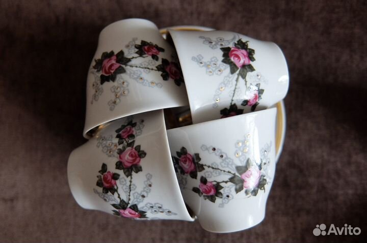 Кофейный сервиз Марианна Рига СССР