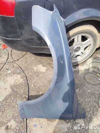 Крыло левое ауди а4 б8 дорест