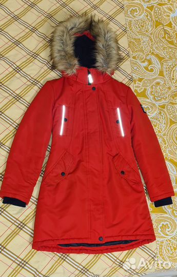 Парка для девочки 152 зима