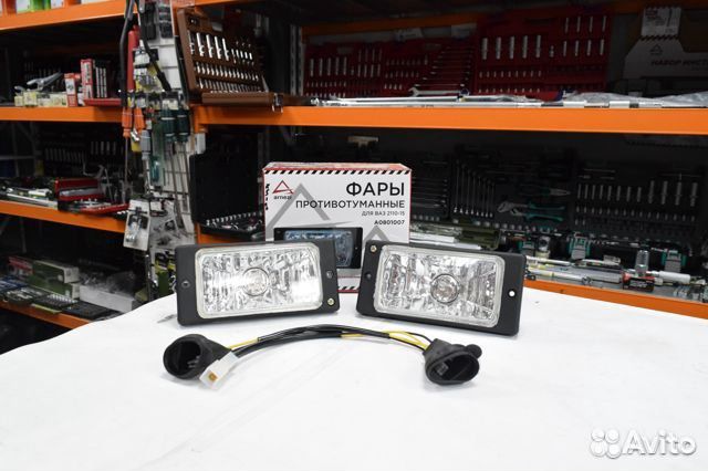 Фара противотуманная ваз 2110-15 H3 55Вт 12B 2шт